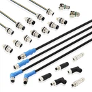 Αρσενικό Θηλυκό ευθύγραμμη βίδα M8 3 pin